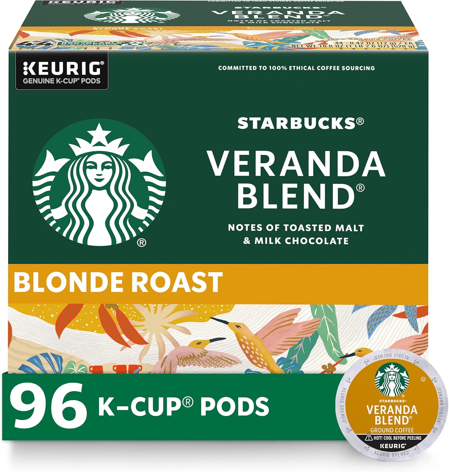 Starbucks K-Cup Coffee Pods (96 pods)