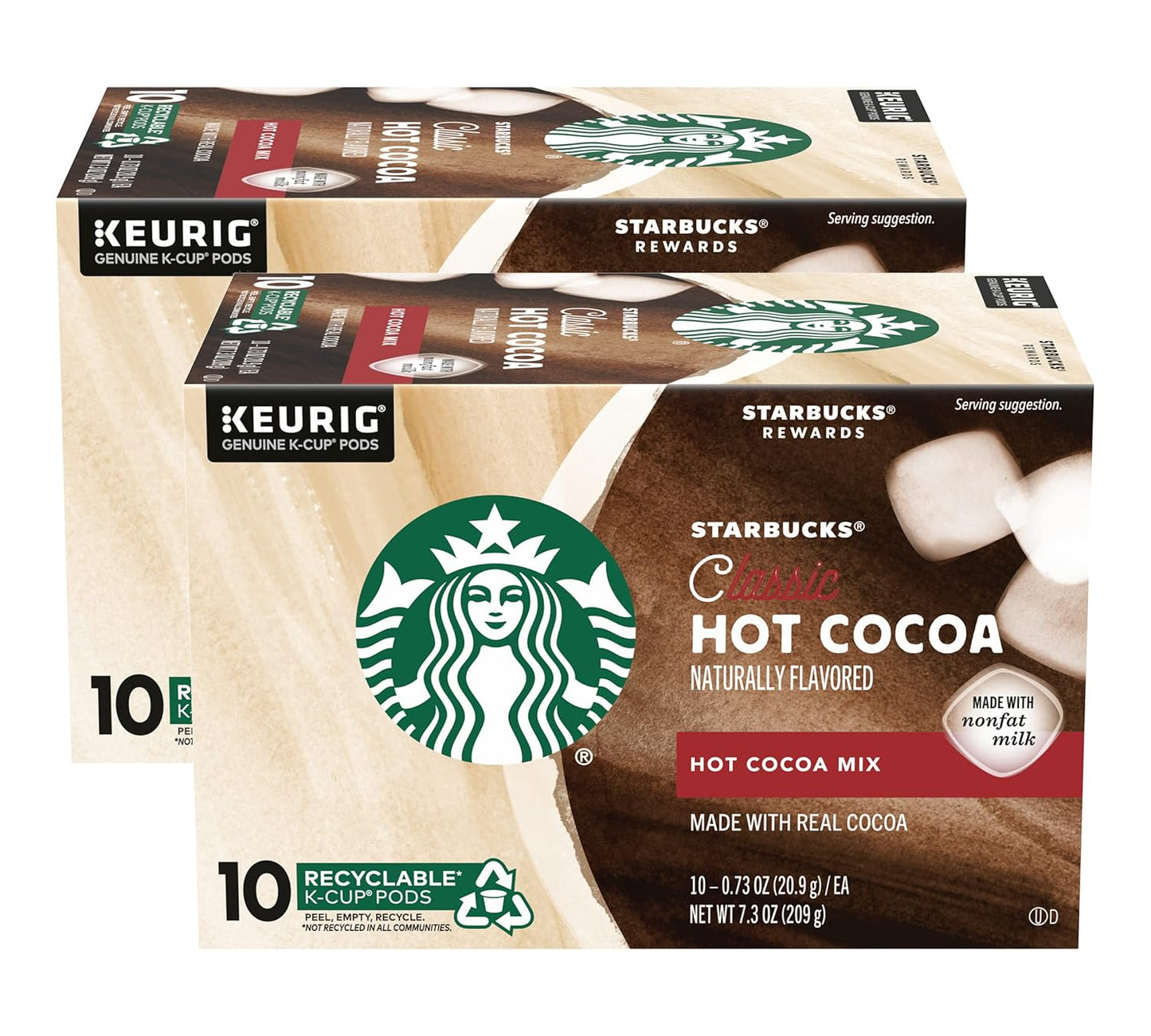 Starbucks K-Cup Coffee Pods (2 x 10 pods)