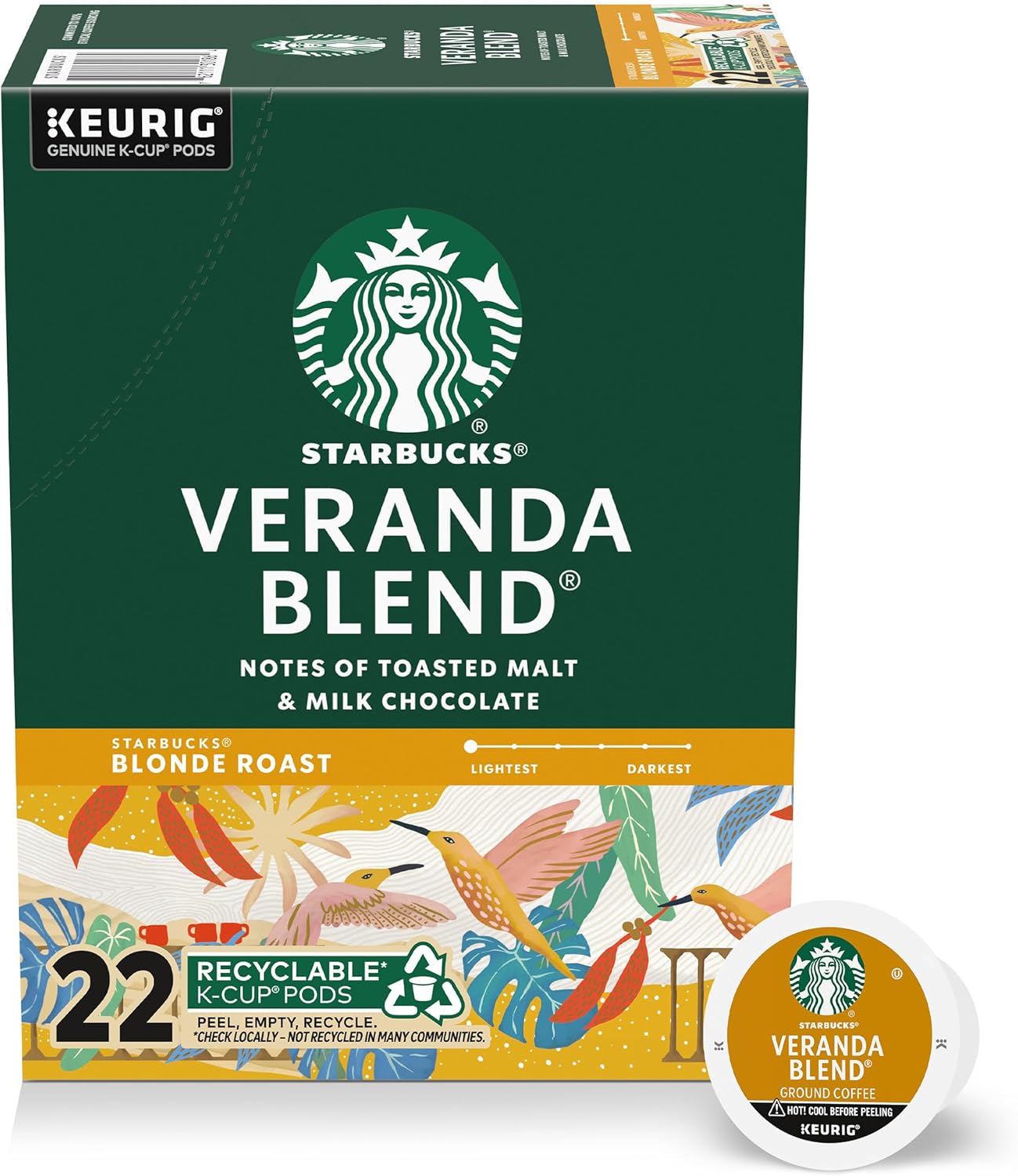 Starbucks K-Cup Coffee Pods (22 pods)
